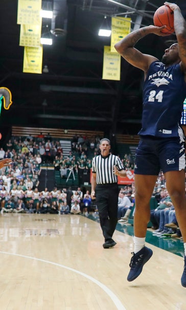 Caroline scores 40 as No. 6 Nevada beats CSU 98-82